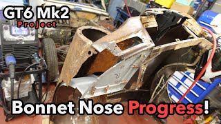 Bonnet Rust Repair Progress! | 1969 Triumph GT6 Mk2 Restoration | Pt 16