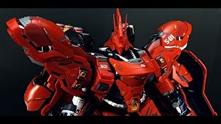 DieCast Orphans - Red Shark  MB Sazabi JiangGao Model - Assemble only.