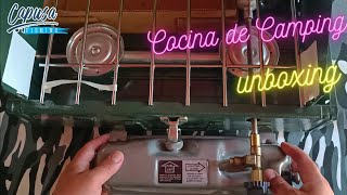 unboxing Cocina de camping COLEMAN