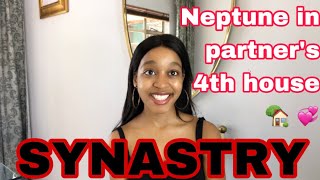 SYNASTRY Neptune in partner’s 4th house synastry 🏡💞