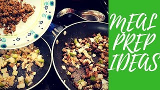 HOW TO MEAL PREP | MEAT | VEGAN | VEGETARIAN OPTIONS