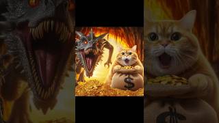 Fat cats and dragons 🐱🐉 #shortvideo #cat