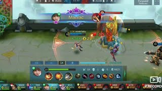 riview hero baru wanwan|malah dapet musuh bot + maniac 😂😂😂