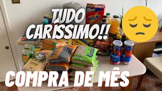 Compras de Supermercado - preços estão altíssimos!