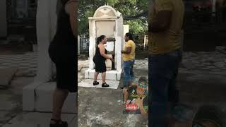 captan fantasma en el cementerio San Miguel 😱😱