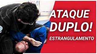 Estrangulamento + "Armlock" : ATAQUES DUPLOS NA MONTADA! #01