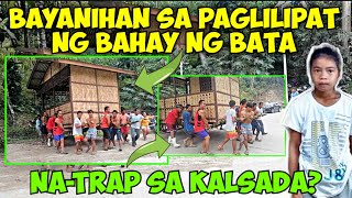 BAHAY NG BATA NA KINARGA AY NA-TRAP SA KALSADA