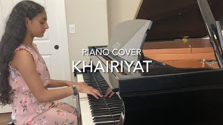 Khairiyat Piano Cover | Chhichhore | Sushant Singh Rajput | Shraddha Kapoor | Arijit Singh