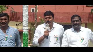 Press Club of Hyderabad President Sri Venu Gopal Naidu hoisting the National flag on 15th Aug-2024.