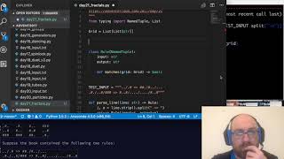 Joel Grus - Advent of Livecoding - 2017 Day 21