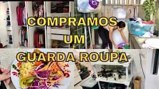 Organizei o guarda roupa - fui pra academia - Limpeza diária