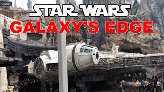 Hollywood Studios Florida, Galaxy's Edge and Smugglers Run Que Walk-Through