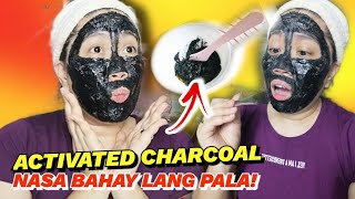 ACTIVATED CHARCOAL MASK HOMEMADE HINDI KAILANGANG GUMASTOS!