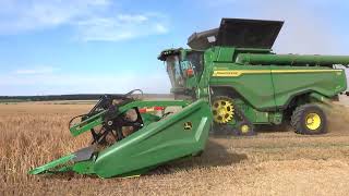 John Deere X9 1100 / Zniwa 2023 / Fendt zniwa /Ernte 2023 / harvest 2023 / Zniwa w lubuskim / JD X9