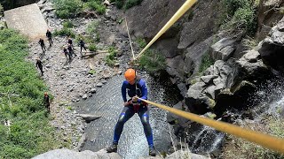 intermediate canyoning with epic maderia at riberio des cales