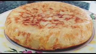 TORTILLA de PATATAS o TORTILLA ESPAÑOLA.  ¡Te quedará perfecta!