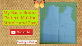 My Basic Bodice Pattern//simple and easy.