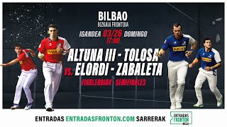 Finalerdia | Semifinal Bizkaia Frontoia 03/26