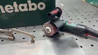 Unboxing and first try of my new Metabo Burnishing tool!