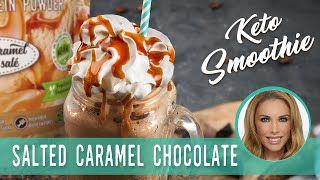 Healthy Smoothie Recipe - Salted Caramel Chocolate - Protein Treats by Nutracelle