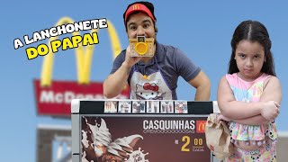 MARINA brincando de Lanchonete🍟 | Canal da Marina