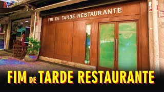 Restaurante tradicional desde 1973 Fim de Tarde fica no centro do Rio de Janeiro