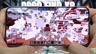 Oppo Find X8 test game Minecraft | Dimensity 9400