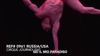 Hand Balance Pole Demo (#0961 Russia/USA)