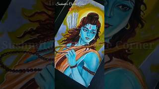 Jai shree Ram 🙏 | shree Ram  drawing 🤗 #ram #drawing #art #ytshorts #shorts #shortsfeed #subscribe