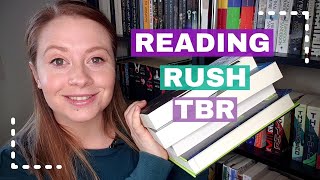 My 2020 Reading Rush TBR!