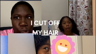 MY KIDS REACTION TO ME CUTTING OFF MY HAIR