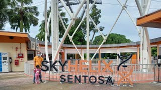 SkyHelix Sentosa 🏞️🗾🏞️ @ Singapore Highest Open-Air Panoramic Ride