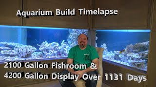 Aquarium Build Timelapse: Fishroom and Display