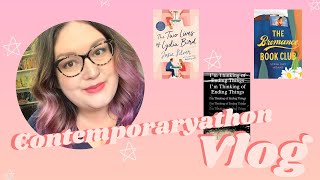 💖 READING VLOG! MINI #CONTEMPORARYATHON 💖