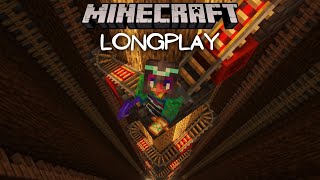 Minecraft Hardcore Longplay - Spiral Mineshaft (No Commentary) Relaxing Gameplay 1.20.1