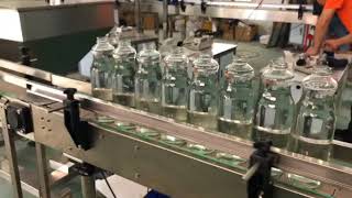 Automatic Liquid& Paste Filling Capping and Labeling machine