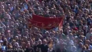 Adoration and procession at St Maroun's Monastery and St Peter and St Paul Hermitage in Annaya, Moun