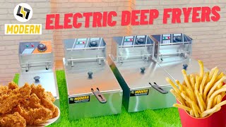 Electric Deep Fryers Range For Commercial Use | Available At Modern Kitchen Equipment | New Delhi