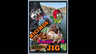 Captura BUENAS LOBINAS con FOOTBALL JIG🏈🏈!!!🎣🔥Este SEÑUELO NOS HIZO EL DIA DE PESCA!!!👌💯