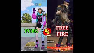 Pubg Vs Free fire // Free fire Vs pubg // shayari video TikTok // attitude video #shorts #shortvideo