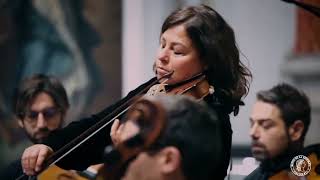 Vivaldi concerto for 2 cellos (RV531 in G minor)   Sonia Amadio (viola)  Davide Amadio  (cello)