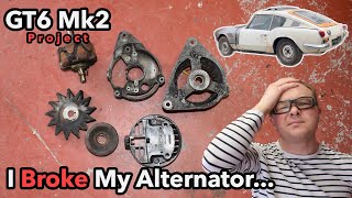 How Not To Repair A Lucas 16ACR Alternator | 1969 Triumph GT6 Mk2 Restoration | Part 3