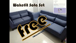 Wakefit Snoozer Sofa Set Review | Get it Free