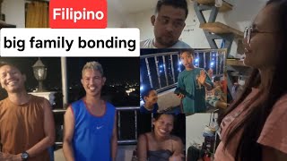 Filipino big family bonding moment / simple handaan but happy together