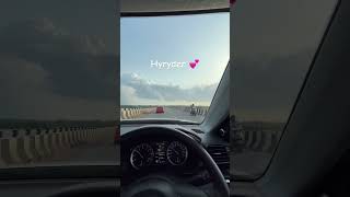 Hyryder drive #hyryder #grandvitara #elevate #elevate #seltos #newcar #thar