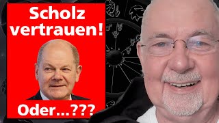 Wer traut Kanzler Olaf Scholz? Sein Horoskop zum Zeitpunkt der Vertrauensfrage enthüllt einiges...