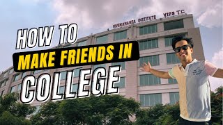 How to Make FRIENDS in College? 3 Easy Ways!