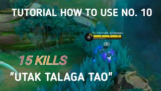 DYRROTH S33 EP 10 'UTAK TALAGA TAO' TUTORIAL HOW TO USE NO.10 - MLBB