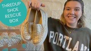 Better Than the Last? - Unboxing & Honest Review of 10 Pair ThredUP Shoe Rescue Box to Resell Online