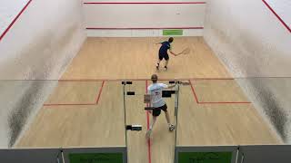 Norfolk u17 boys final Brady Mackenzie v Fred North